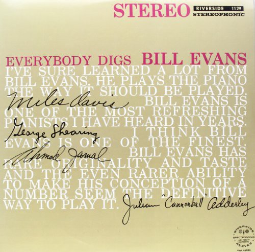 Bill Evans - Everybody Digs Bill Evans LP