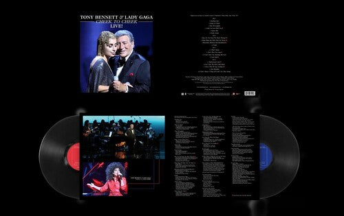 Tony Bennett & Lady Gaga - Cheek To Cheek: Live! 2LP (180 Gram Vinyl)