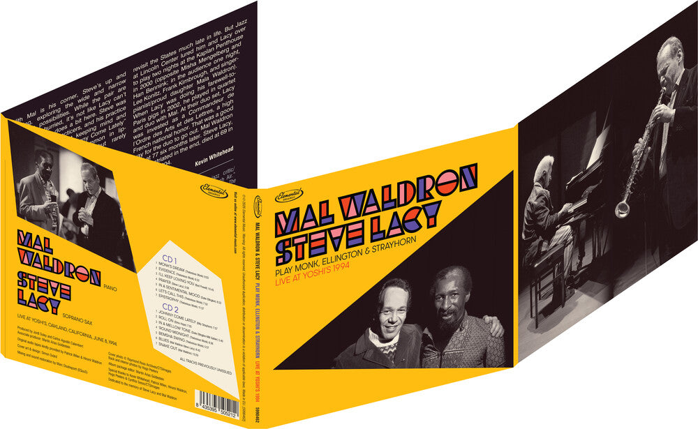Mal Waldron / Lacy,Steve - Play Monk, Ellington & Strayhorn - Live CD (Limited Edition)