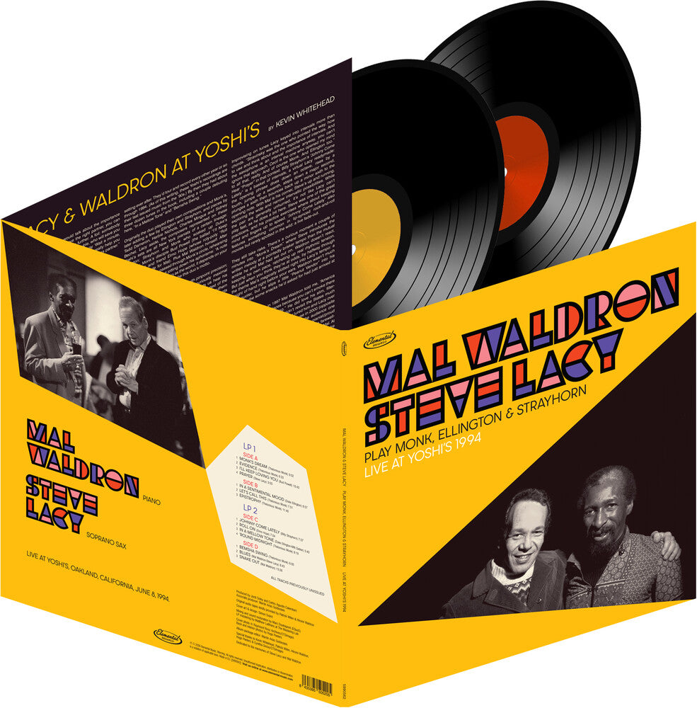 Mal Waldron / Lacy,Steve - Play Monk, Ellington & Strayhorn - Live LP (Deluxe)