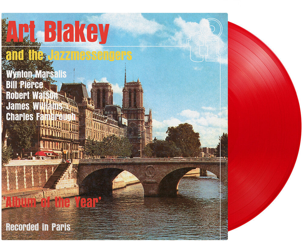 Art Blakey & Jazz Messengers - Album Of The Year LP (Colored, Limited Edition, 180 Gram, Red)