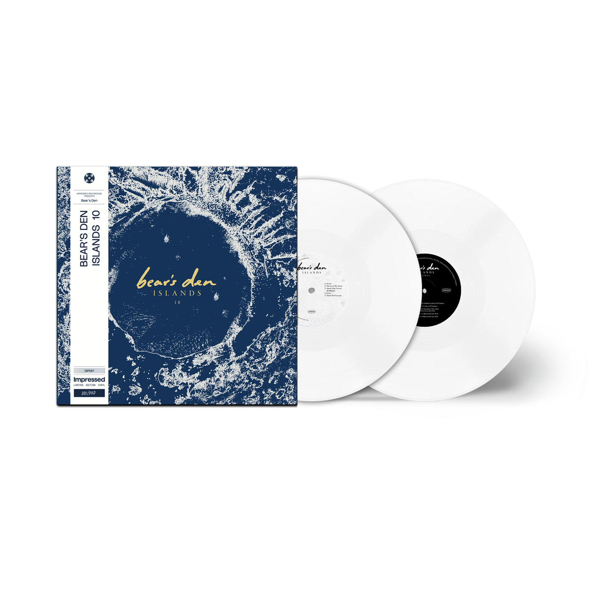 Bears Den - Islands - 10th Anniversary White 【Vinyl LP 】