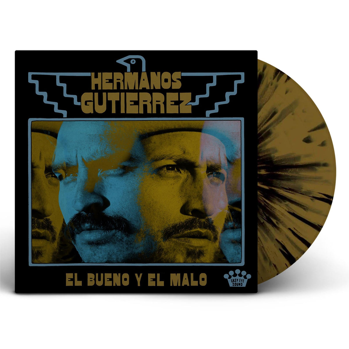 Hermanos Gutierrez - El Bueno Y El Malo - Brown & Black Splatter 【Vinyl LP 】