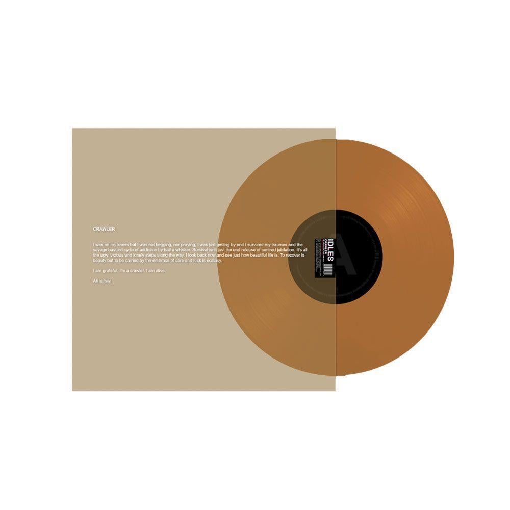 Idles - Crawler - Translucent Amber 【Vinyl LP 】