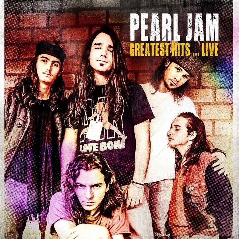Pearl Jam - Greatest Hits Live - Vinyl LP Record