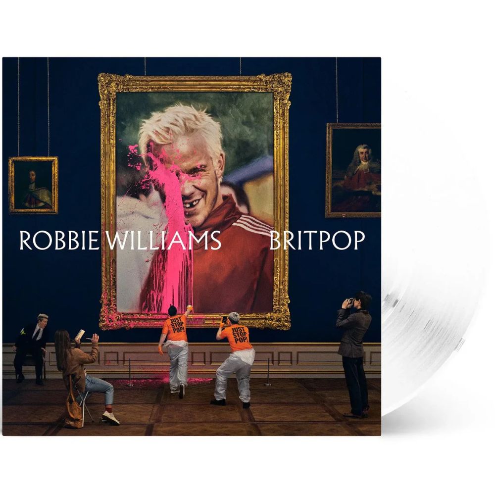 Robbie Williams - Britop - White Vinyl LP Record