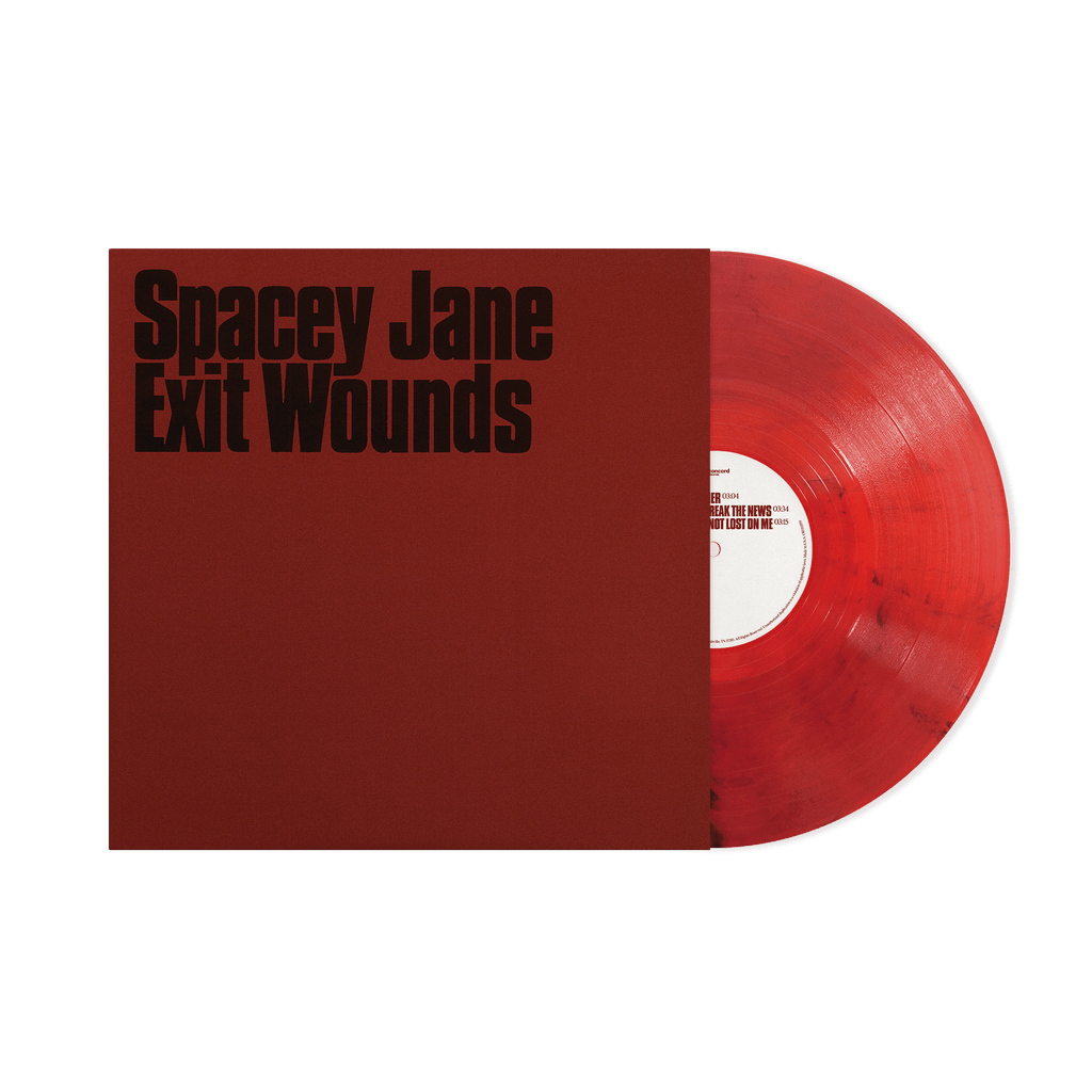 Spacey Jane - Exit Wounds - Red Opaque Marble 【Vinyl LP 】