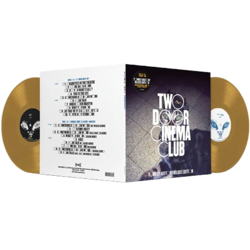 Two Door Cinema Club - Tourist History (15th Anniversary Deluxe Edition) - Gold Vinyl LP Record