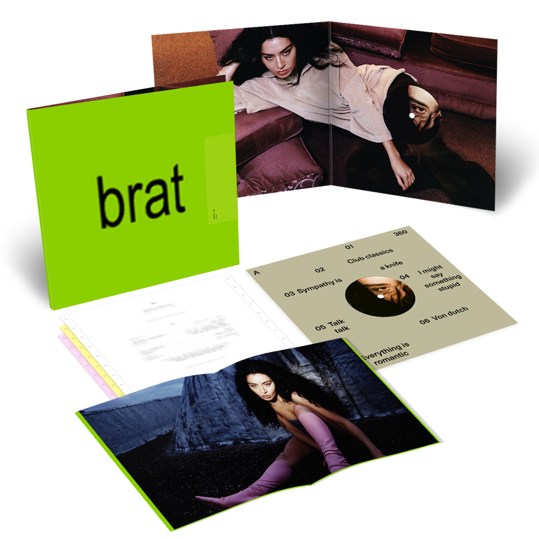 BRAT: Translucent Black Vinyl LP [ vinyl ]