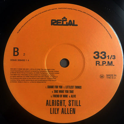 Lily Allen - Alright, Still (LP) (Near Mint (NM or M-))(Used Vinyl)