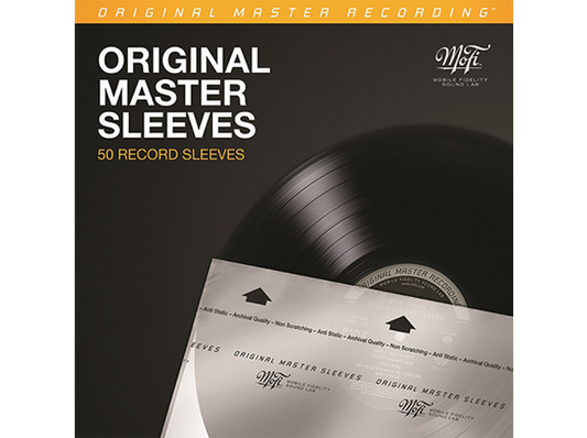 Mobile Fidelity 12-Inch Original Master Inner Vinyl Record Sleeves (50ct)
