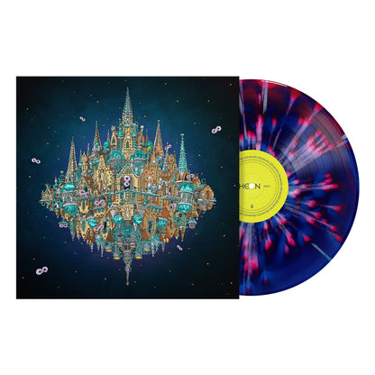 Pantheon: Gatefold Cobalt and Ruby Smush White Splatter Vinyl 2LP & Exclusive Signed Print [ vinyl ]
