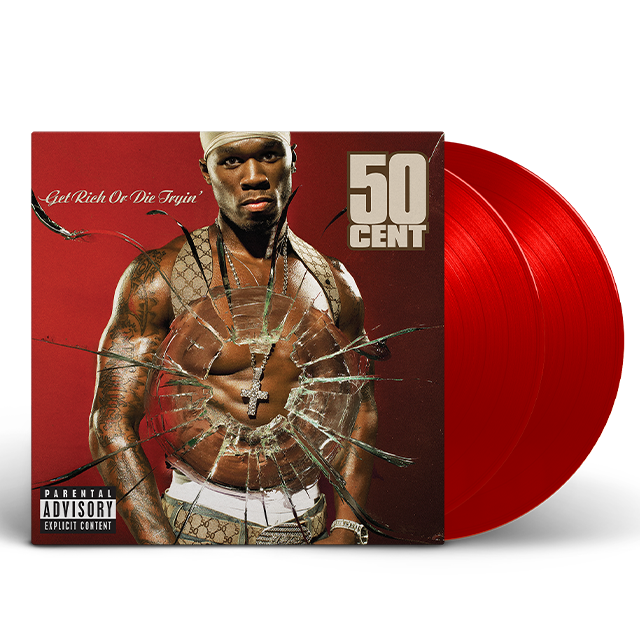 Get Rich Or Die Tryin' Exclusive Red Vinyl 2LP [ vinyl ]