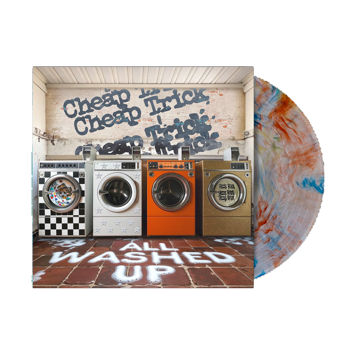 All Washed Up: Clear with Orange & Blue Marble Vinyl LP [ vinyl ]