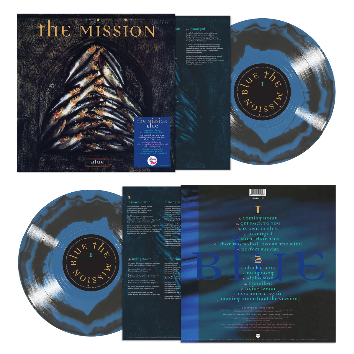 Blue: Drown In Blue Blend Vinyl LP [NAD 2025] [ vinyl ]