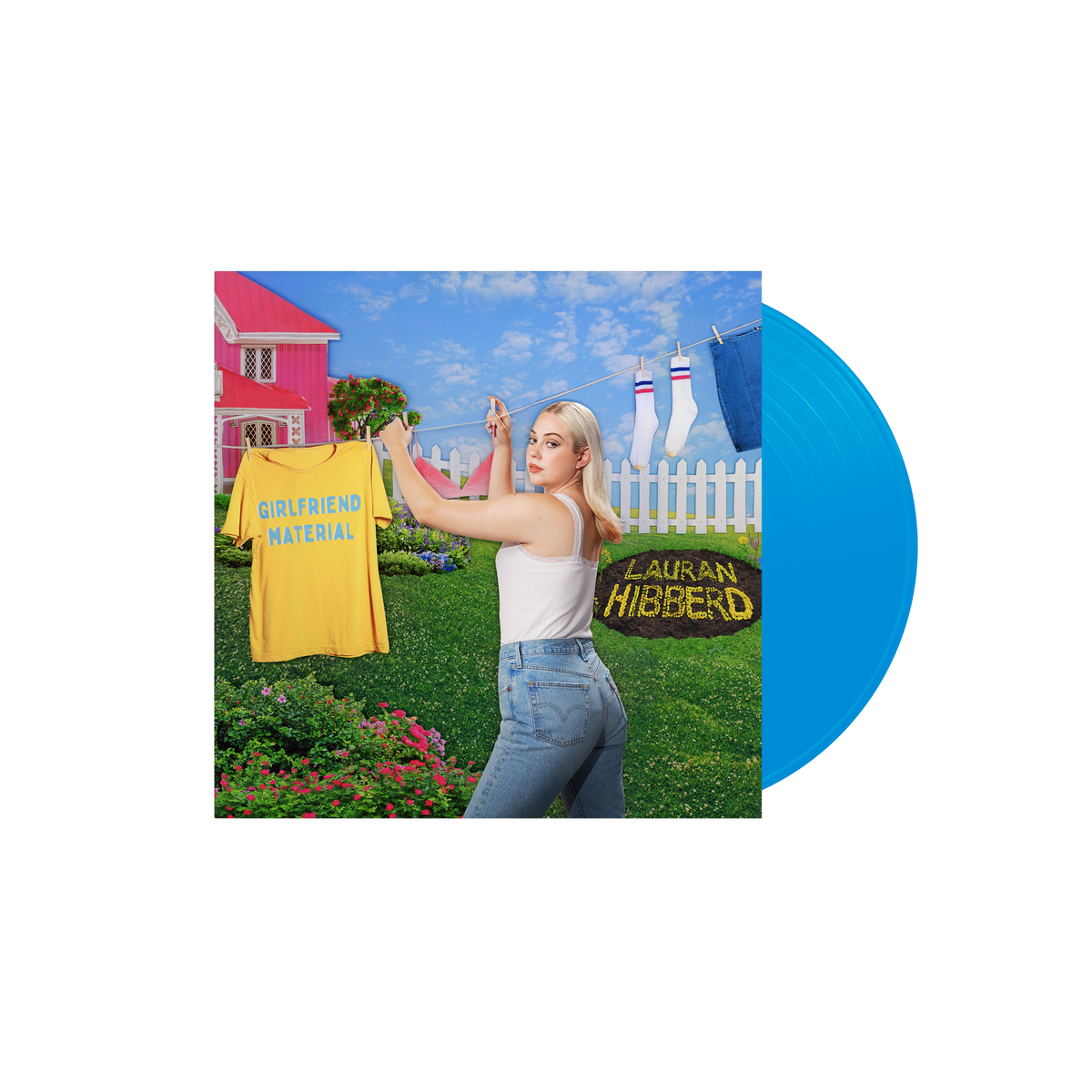 girlfriend material: Sky Blue Vinyl LP [ vinyl ]