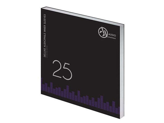 Audio Anatomy - 12" Deluxe Audiophile Antistatic Inner Sleeves (Cream) (25ct)