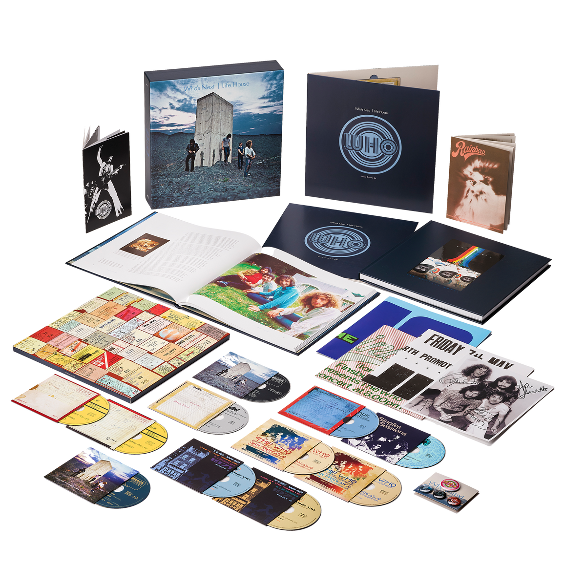 Who's Next - 50th Anniversary: Blu Ray, Graphic Novel + 10CD [ vinyl ]
