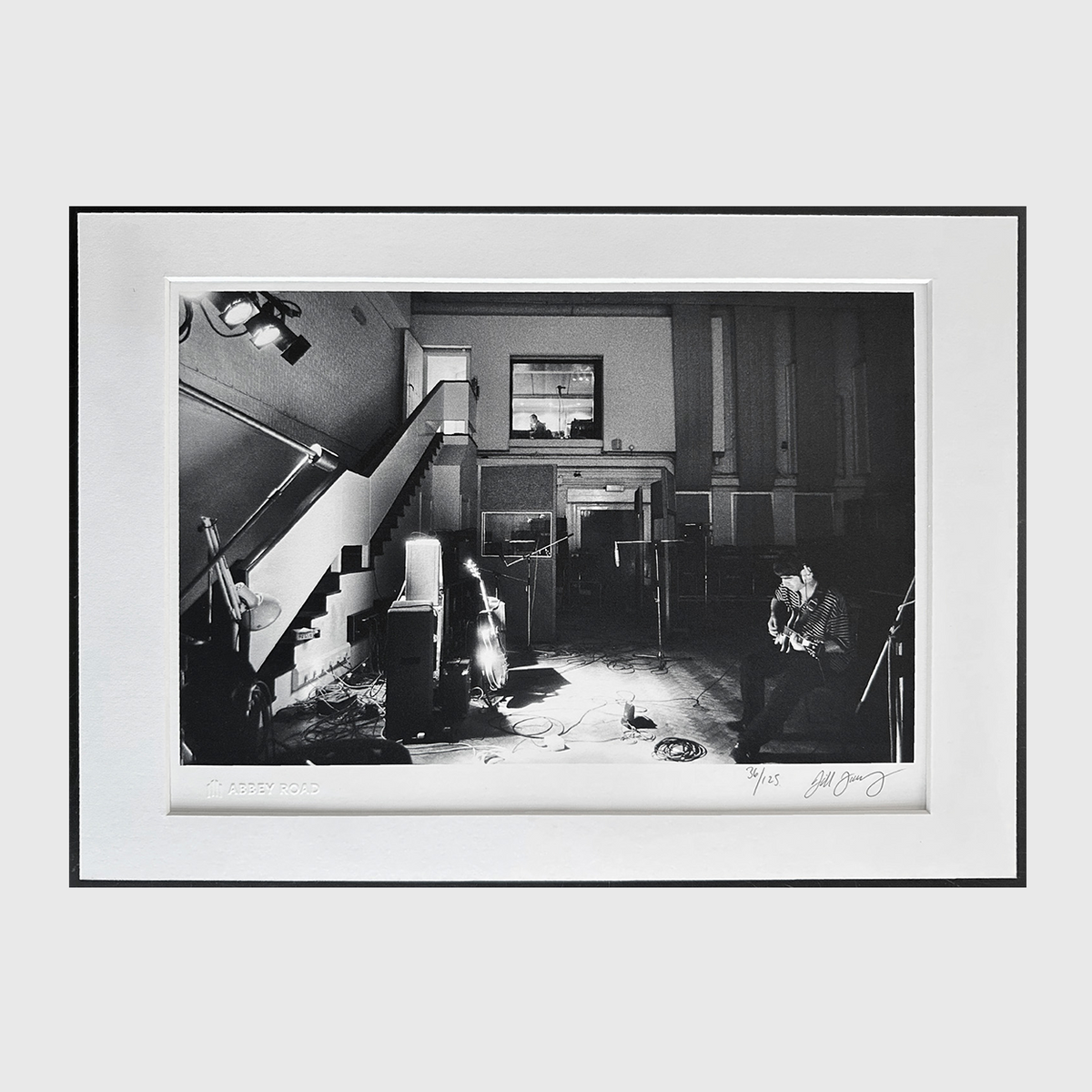 Oasis Noel Studio Two Limited Edition Print by Jill Furmanovsky [ vinyl ]