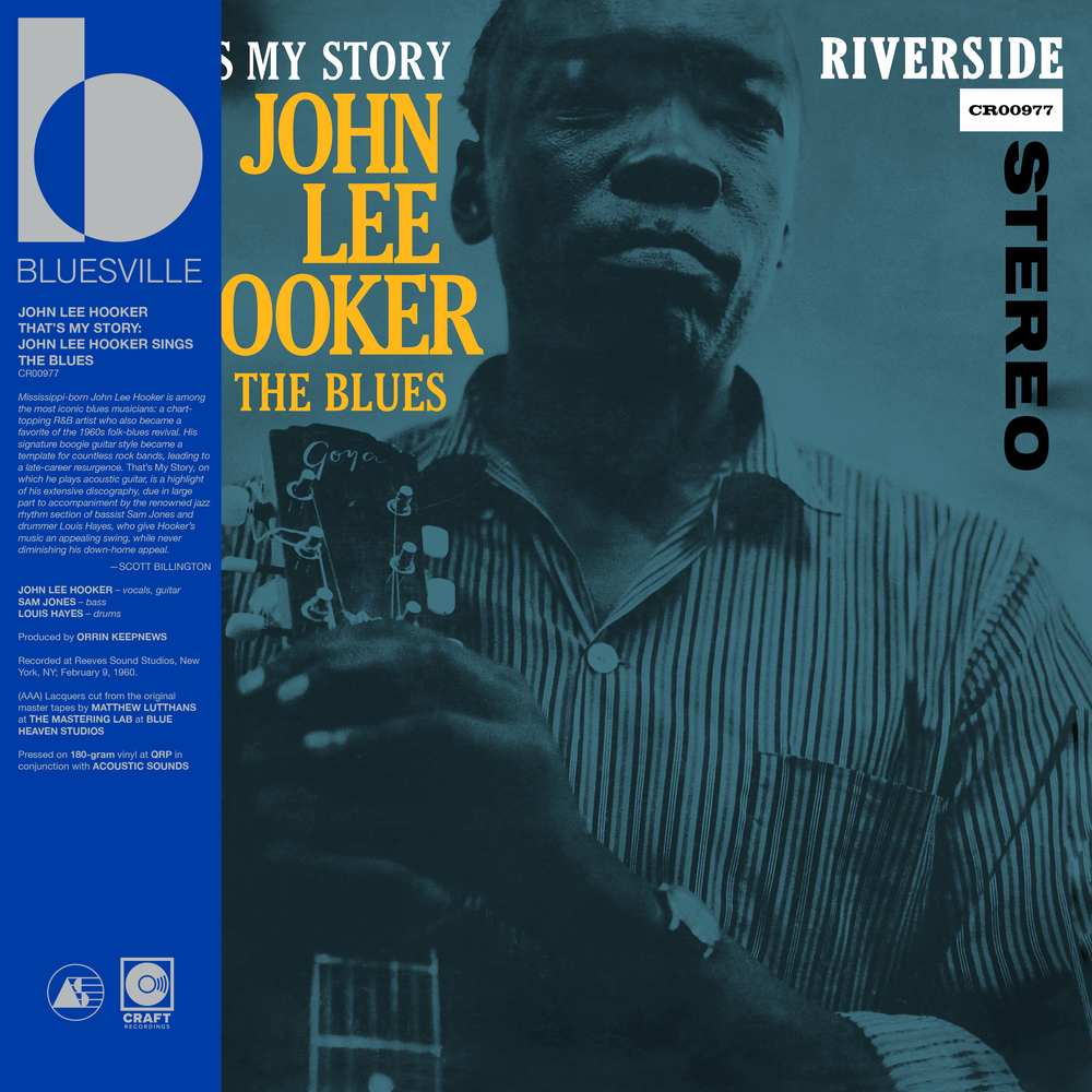 John Lee Hooker- That's My Story: John Lee Hooker Sings The Blues (Bluesville Acoustic Sounds Series) [180g Black Vinyl - paper wrapped] [ vinyl ]