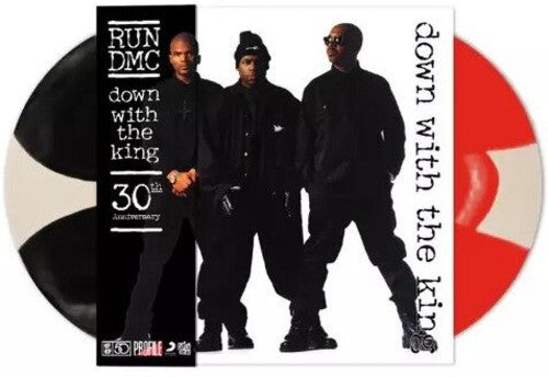 Run-DMC - Down With The King: 30th Anniversary 2LP (Red & White Colored Vinyl, Limited Edition, Anniversary Edition)