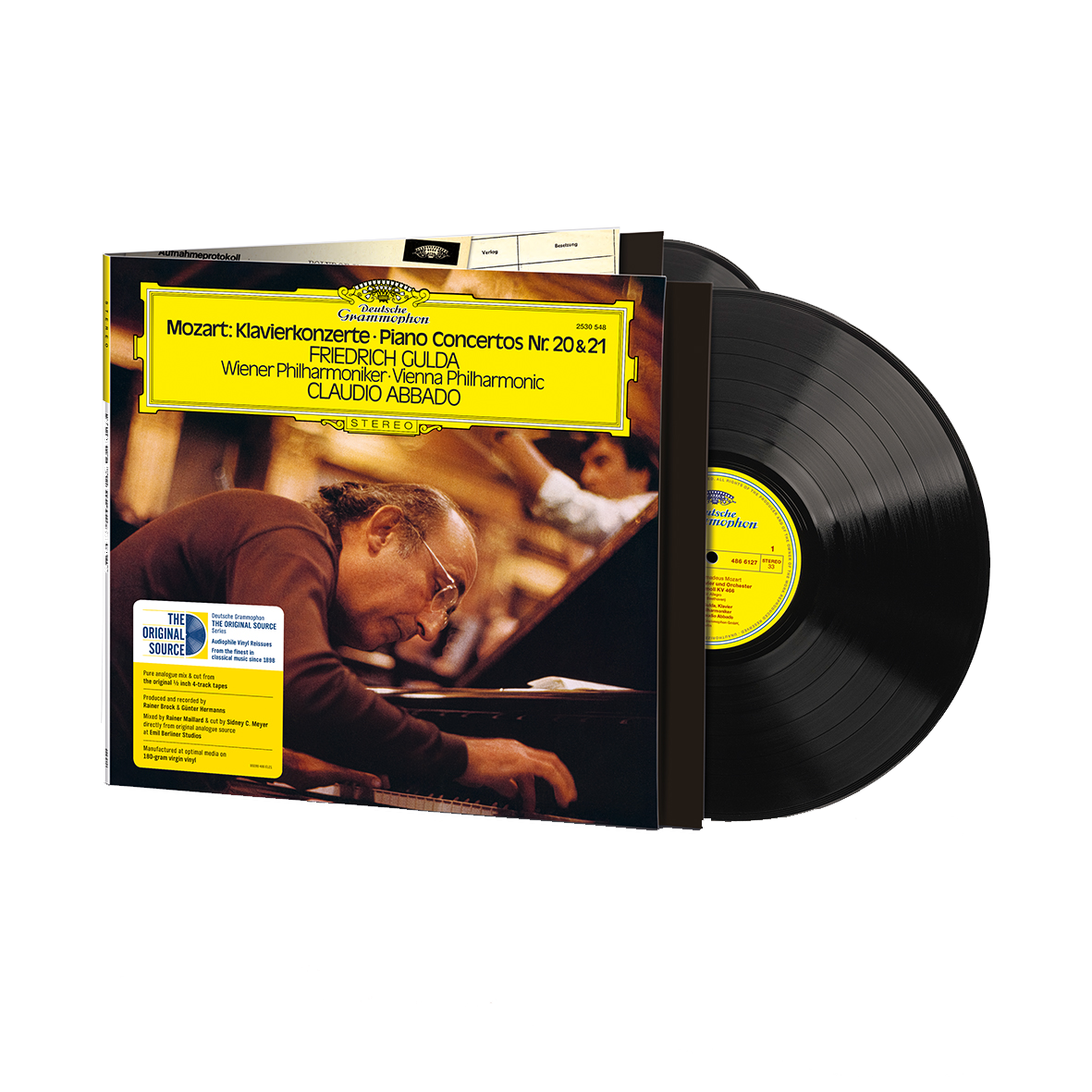 Mozart: Piano Concertos Nos. 20 & 21: Vinyl 2LP [ vinyl ]