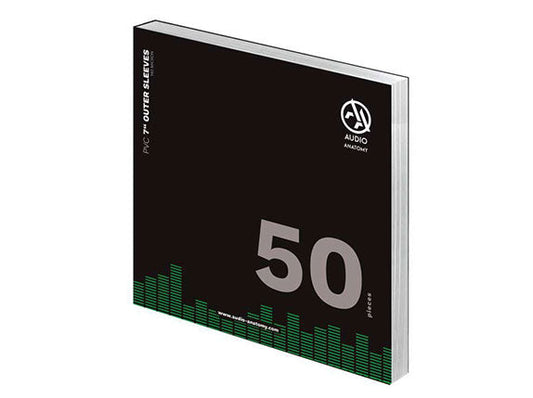 Audio Anatomy - 7" PVC Outer Sleeves (50ct)