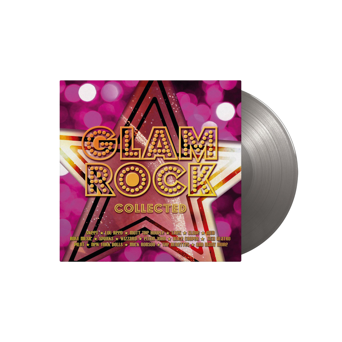 Glam Rock Collected: Limited Silver Colour Vinyl 2LP [ vinyl ]