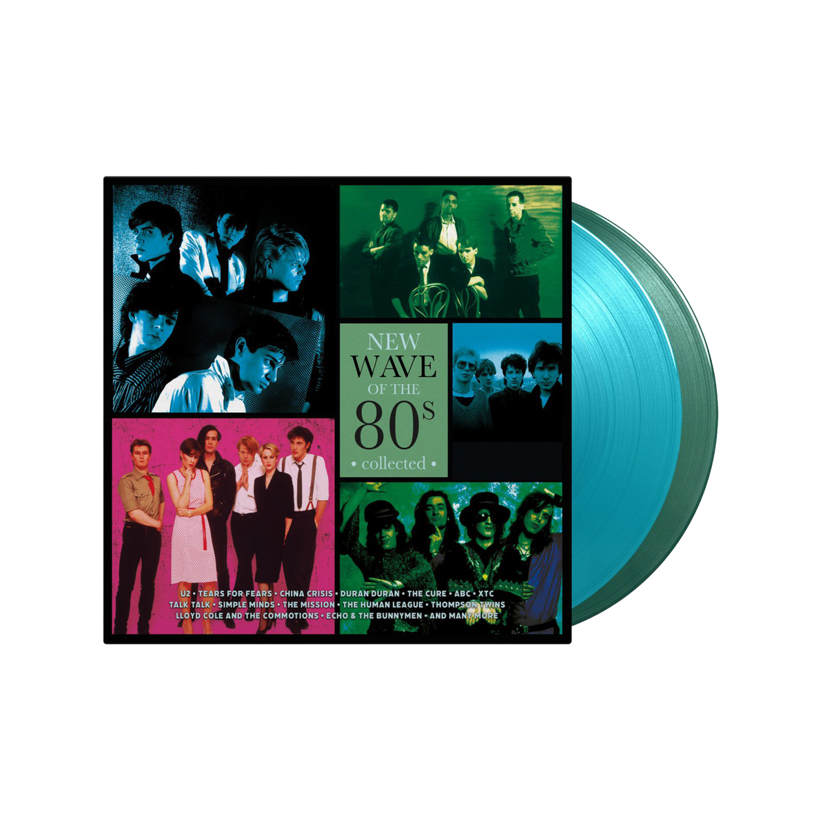 New Wave Of The 80's Collected: Limited Moss Green + Turquoise Vinyl 2LP [ vinyl ]