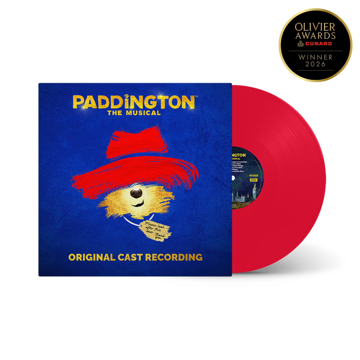 Paddington: The Musical: Original Cast Recording - Red Vinyl [ vinyl ]