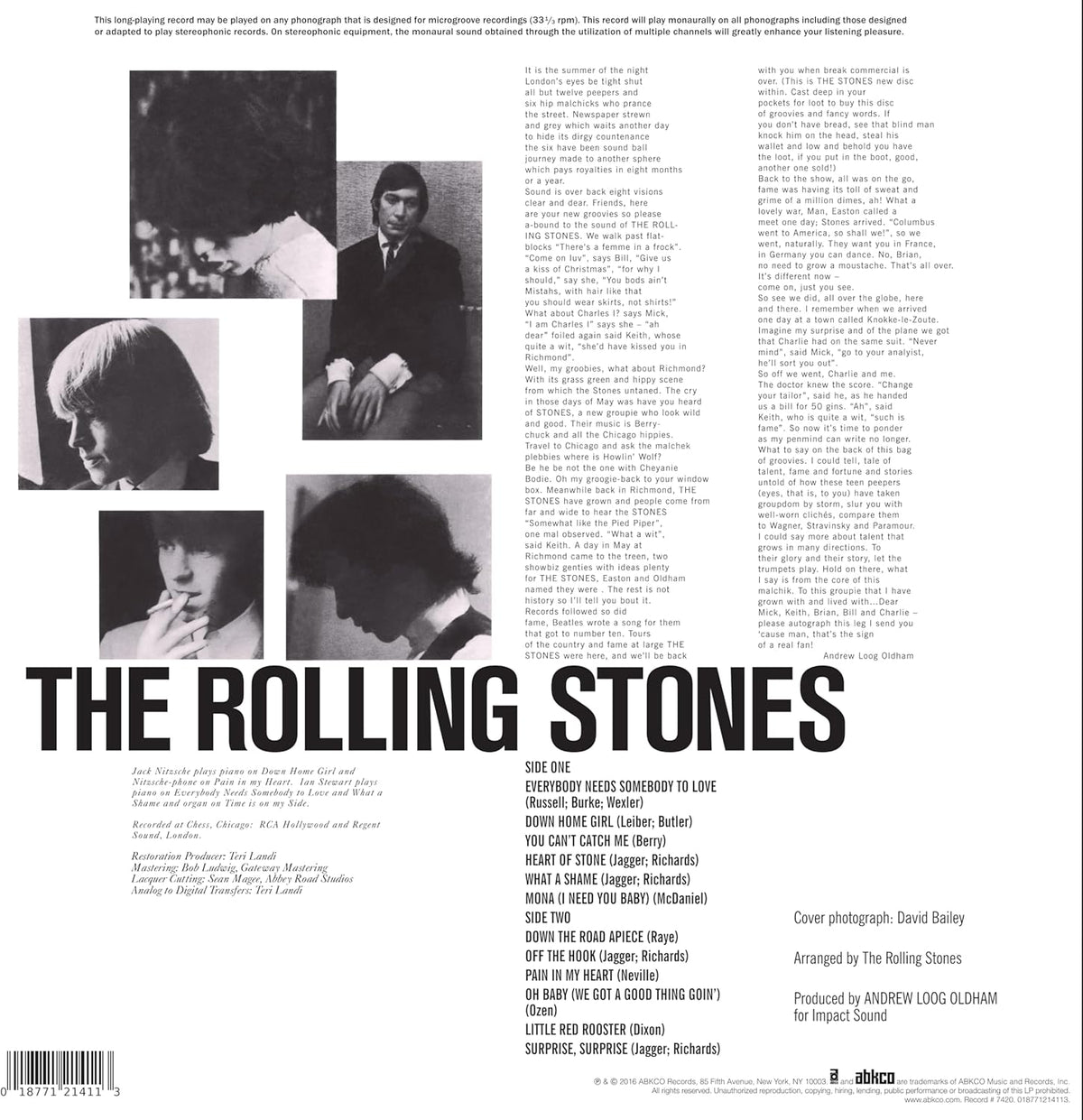The Rolling Stones Now! Vinyl LP [ vinyl ]