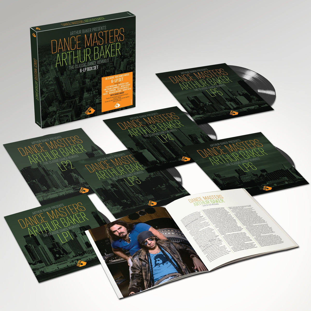 ﻿﻿Arthur Baker Presents Dance Masters: SIGNED 140g Vinyl Box Set [ vinyl ]