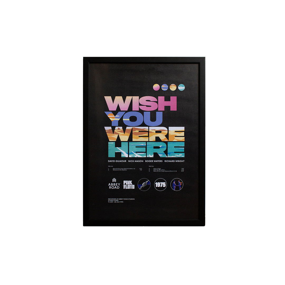 Pink Floyd Wish You Were Here 50 Poster [ vinyl ]