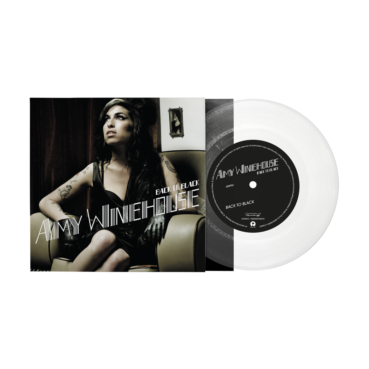 Back To Black: 7" Clear Vinyl [ vinyl ]