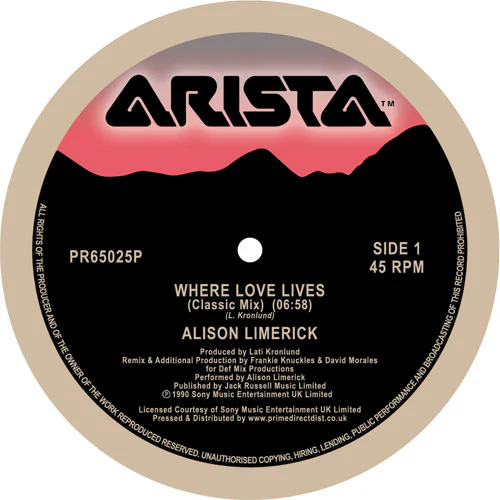 Where Love Lives [ vinyl ]