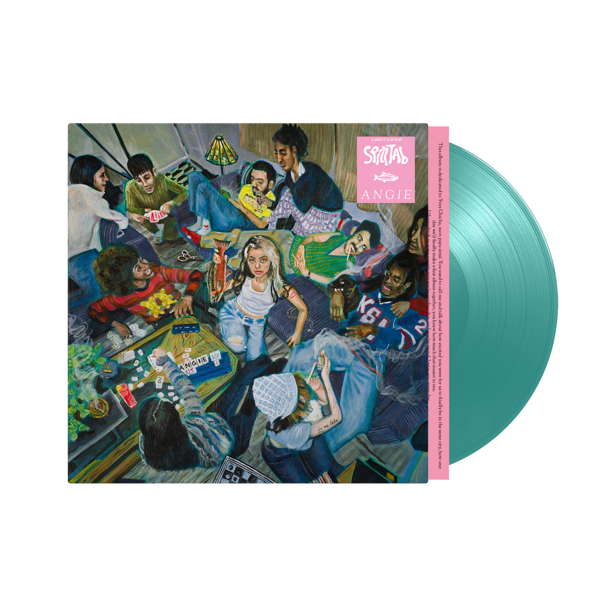 ANGIE: Transparent Blue Petrol Vinyl LP [ vinyl ]