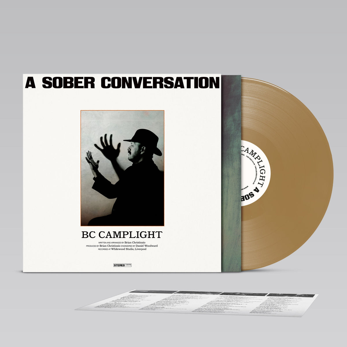 A Sober Conversation: Limited Gold Vinyl LP & Signed Print [ vinyl ]