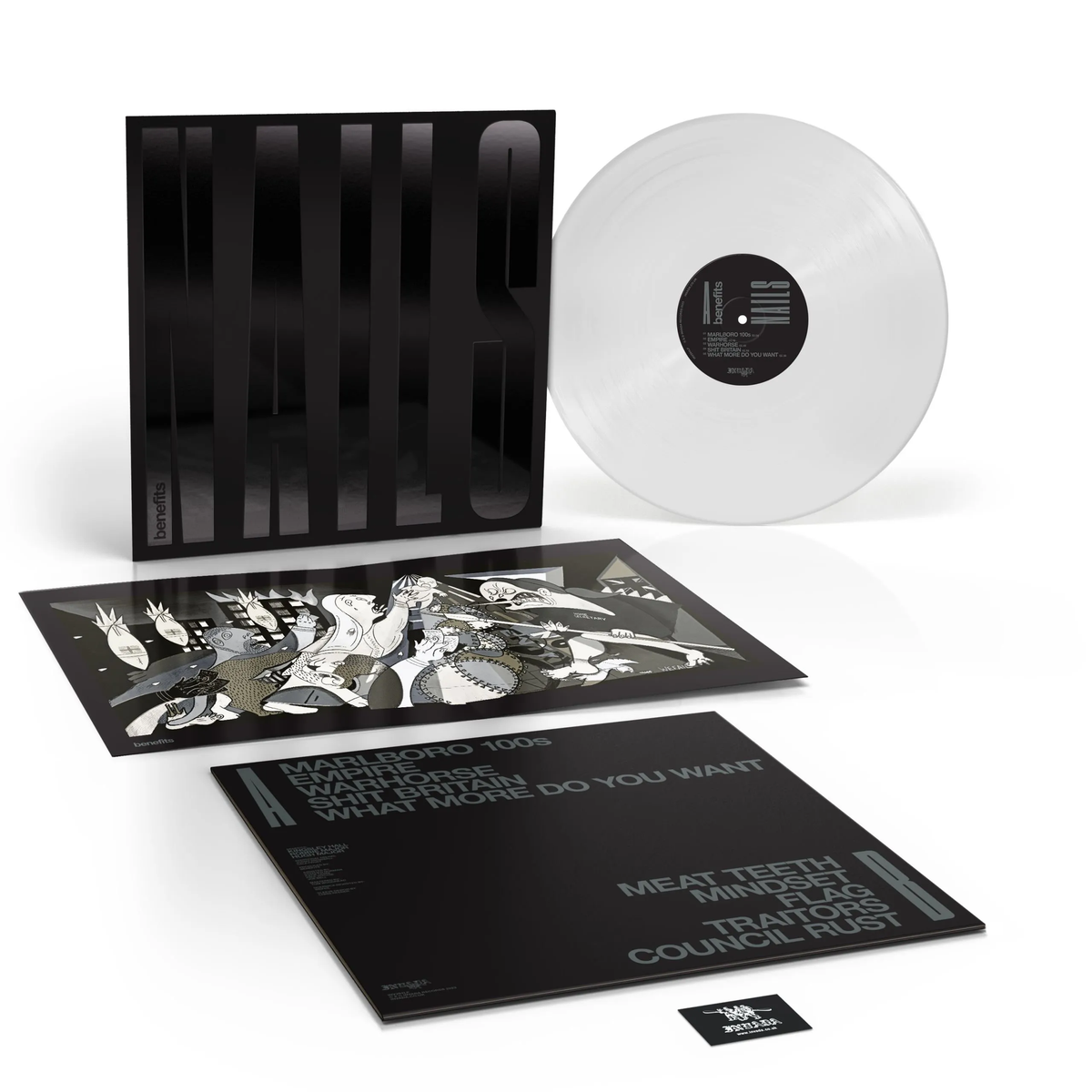 Nails: White Vinyl LP [ vinyl ]