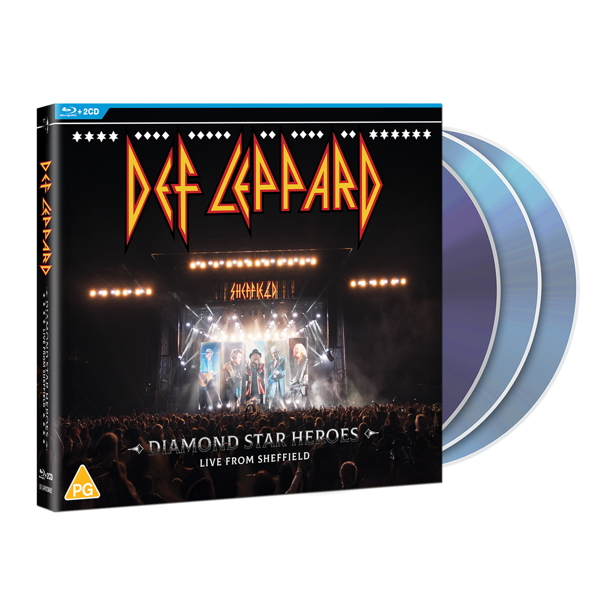 Diamond Star Heroes - Live From Sheffield: Blu-ray + 2CD [ vinyl ]