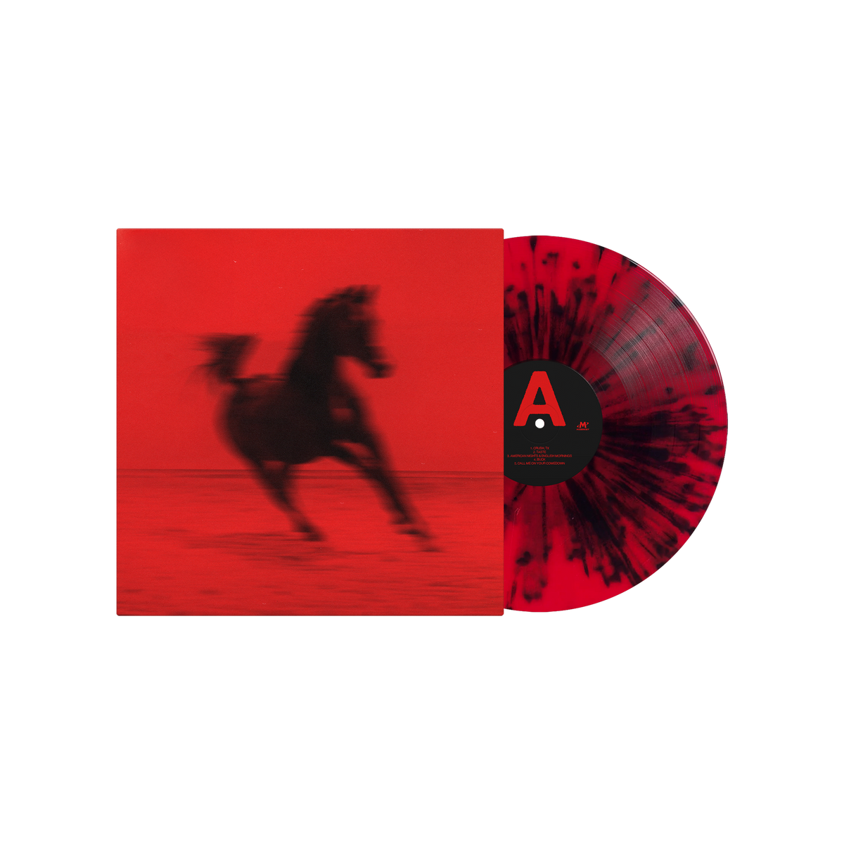 BUCK: Limited Red with Black Splatter Vinyl LP [ vinyl ]