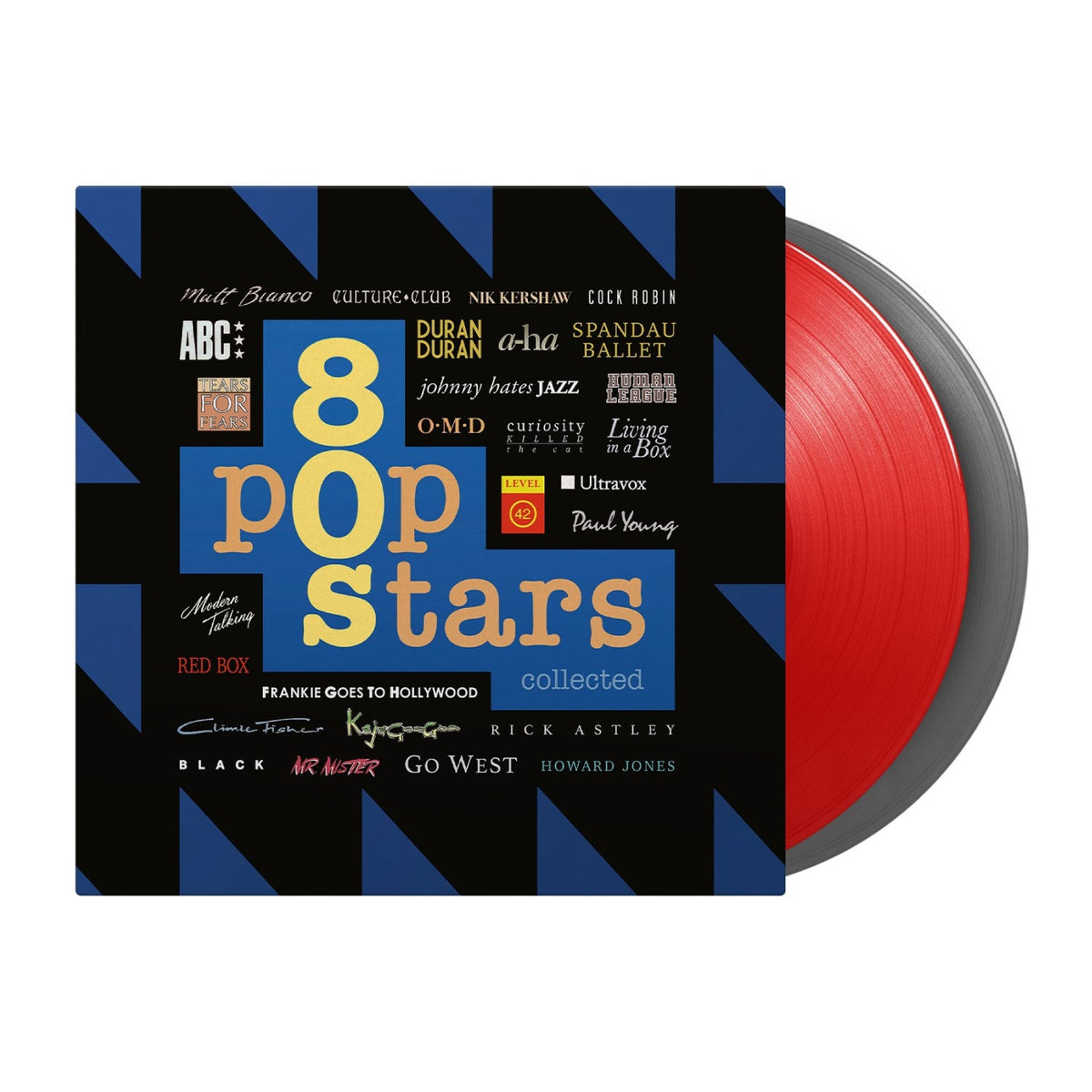 80s Pop Stars Collected: Limited Red & Silver Vinyl 2LP [ vinyl ]