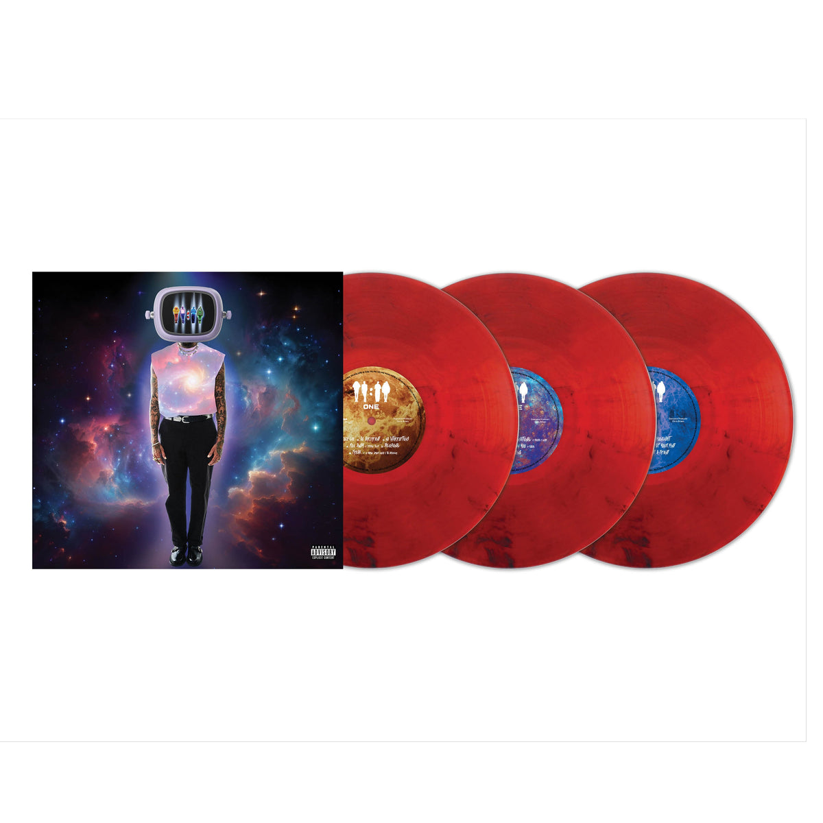 11:11 Red Smoke Vinyl 3LP [ vinyl ]