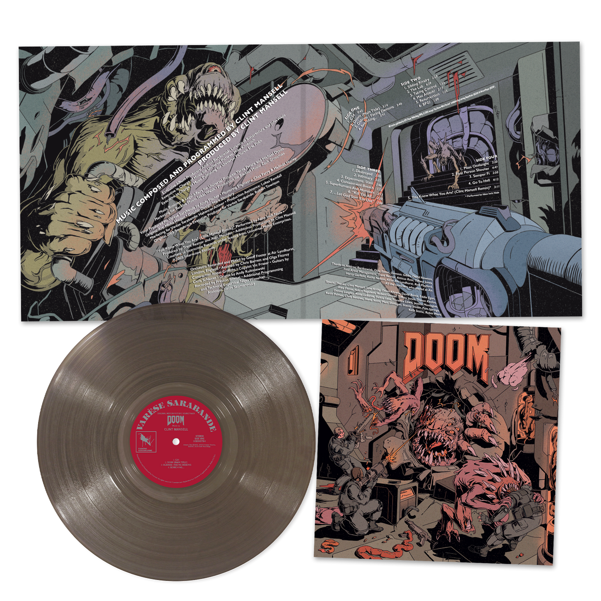 Doom (Original Motion Picture Soundtrack): Deluxe Edition 'Black Ice' Vinyl 2LP [ vinyl ]