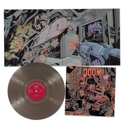 Doom (Original Motion Picture Soundtrack): Deluxe Edition 'Black Ice' Vinyl 2LP [ vinyl ]
