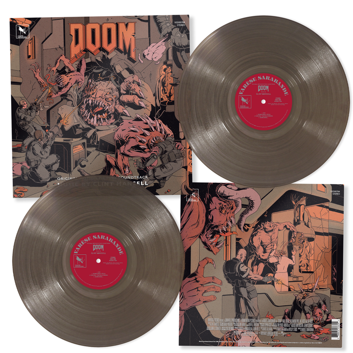 Doom (Original Motion Picture Soundtrack): Deluxe Edition 'Black Ice' Vinyl 2LP [ vinyl ]