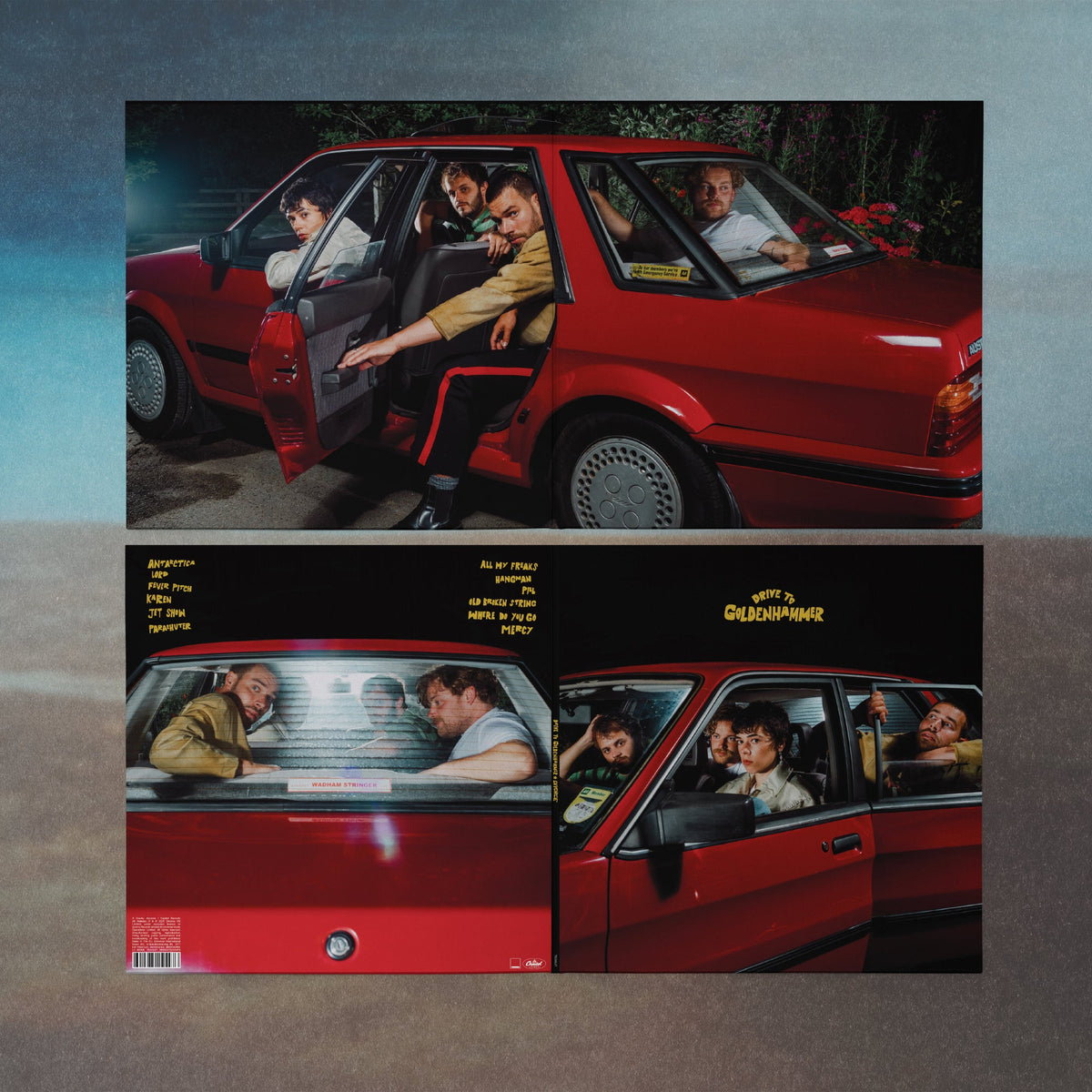 Drive To Goldenhammer "Red Car” Store Exclusive Edition Gatefold Vinyl [ vinyl ]