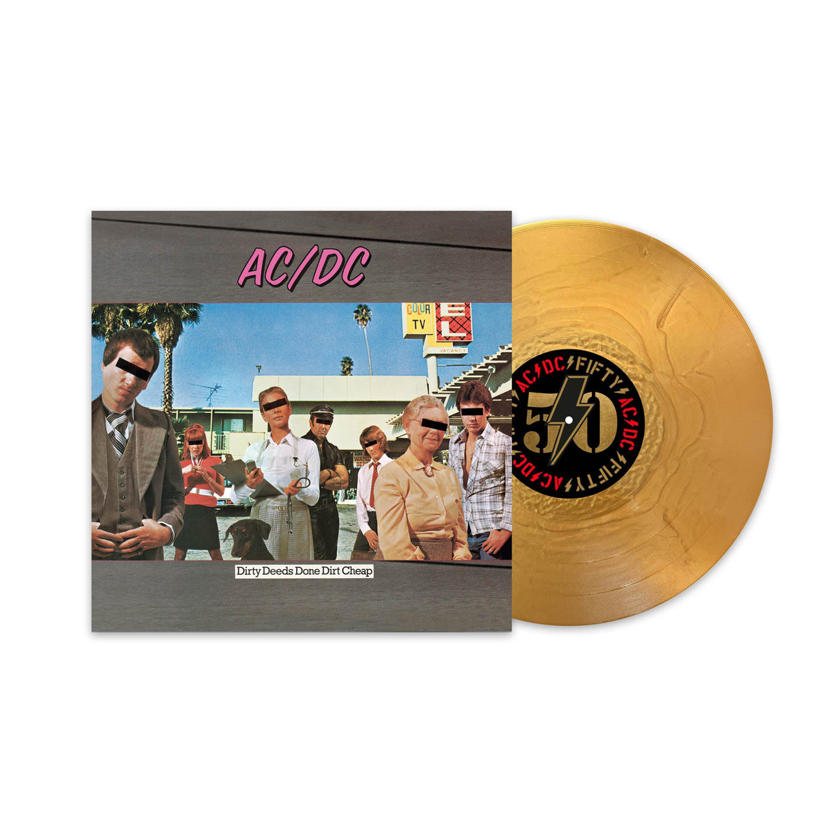 Dirty Deeds (50th Anniversary): Gold Vinyl LP [ vinyl ]