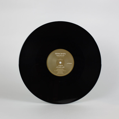 Hang The Rich: Vinyl 12" Single [ vinyl ]
