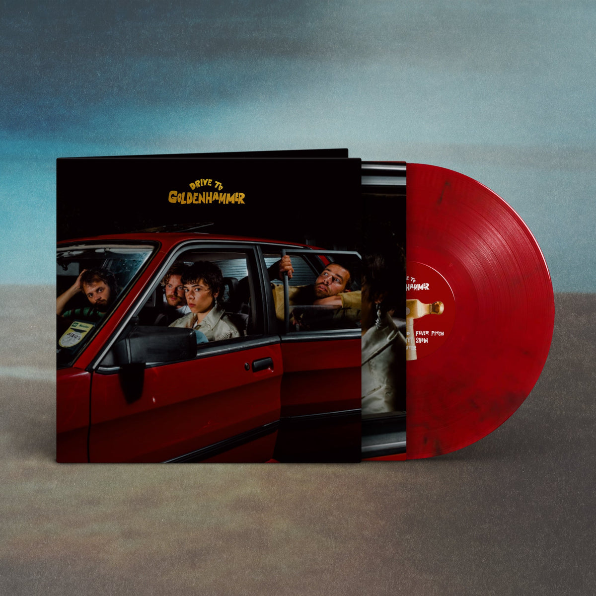 Drive To Goldenhammer "Red Car” Store Exclusive Edition Gatefold Vinyl [ vinyl ]