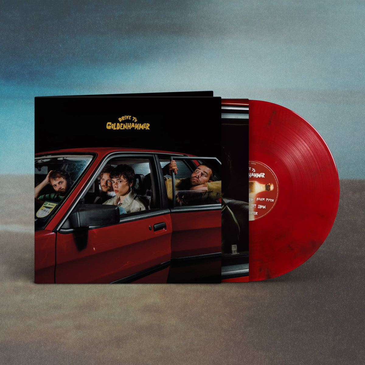 Drive To Goldenhammer "Red Car” Store Exclusive Edition Gatefold Vinyl [ vinyl ]